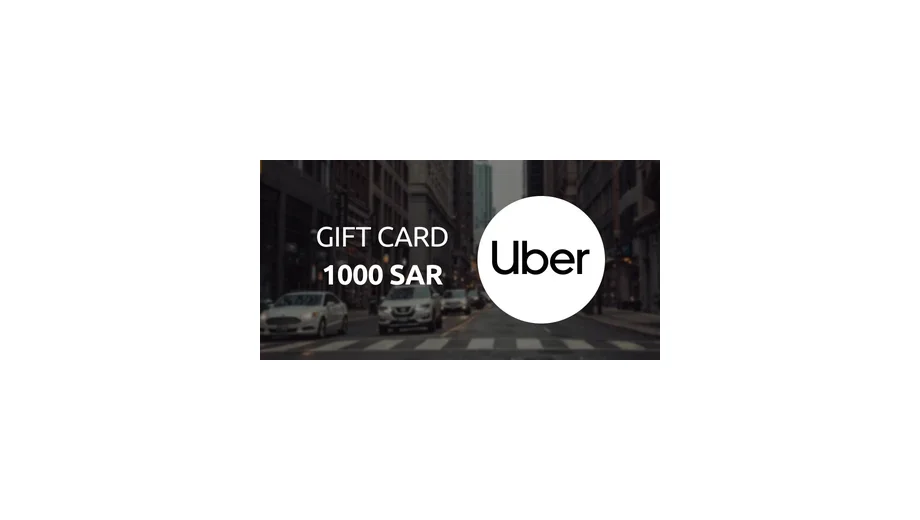 Uber 1000 SAR Gift Card (Saudi Arabia) gallery image 2