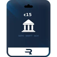 Bank Transfer €15 EUR