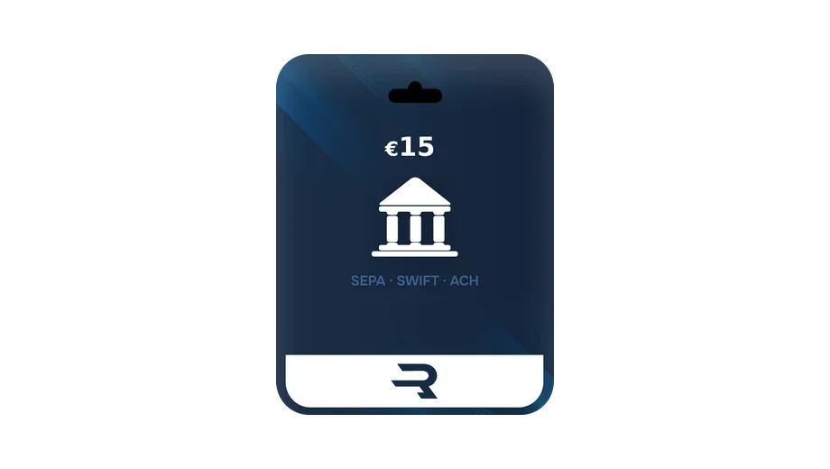 Bank Transfer €15 EUR gallery image 1