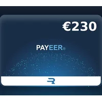 Payeer 230 EUR Payment Card (Global)