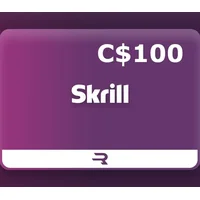 Skrill C$100 CAD