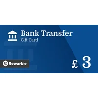 Bank Transfer £3 GBP