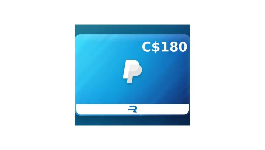 PayPal 180 CAD Payment Card (Global) gallery image 1
