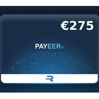 Payeer 275 EUR Payment Card (Global)
