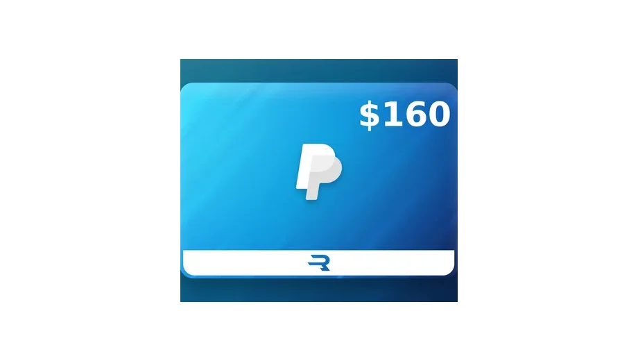 PayPal 160 USD Payment Card (Global) gallery image 2