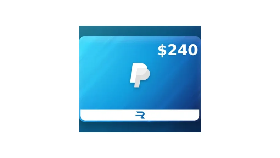 PayPal 240 USD Payment Card (Global) gallery image 2
