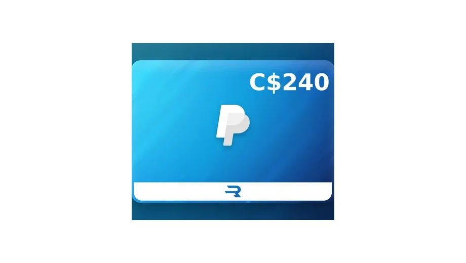 PayPal 240 CAD Payment Card (Global) gallery image 1