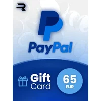 PayPal 65 EUR Payment Card (Europe)