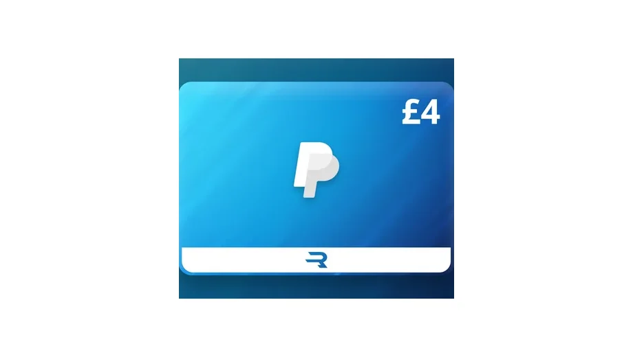 PayPal 4 GBP Payment Card (United Kingdom) gallery image 1
