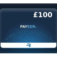 Payeer 100 GBP Payment Card (Global)