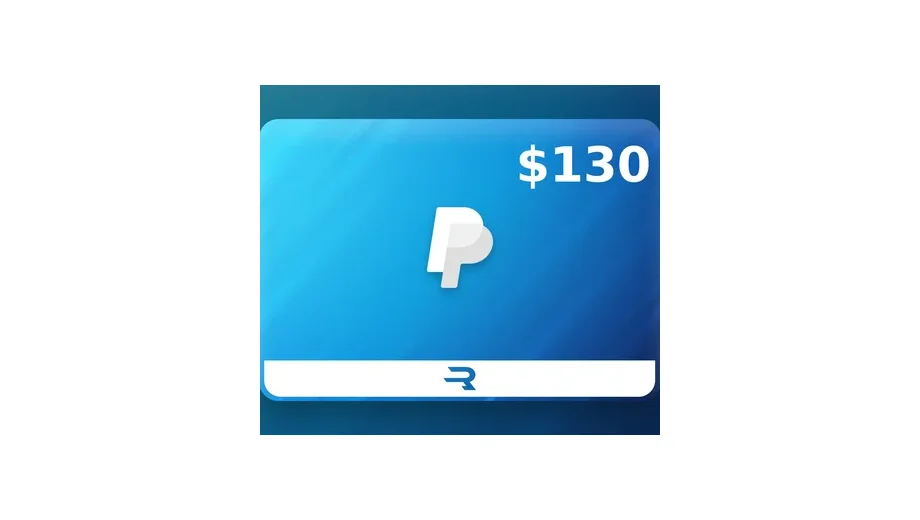 PayPal 130 USD Payment Card (Global) gallery image 2