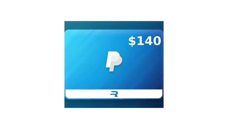 PayPal 140 USD Payment Card (Global) gallery image 2