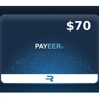 Payeer 70 USD Payment Card (Global)