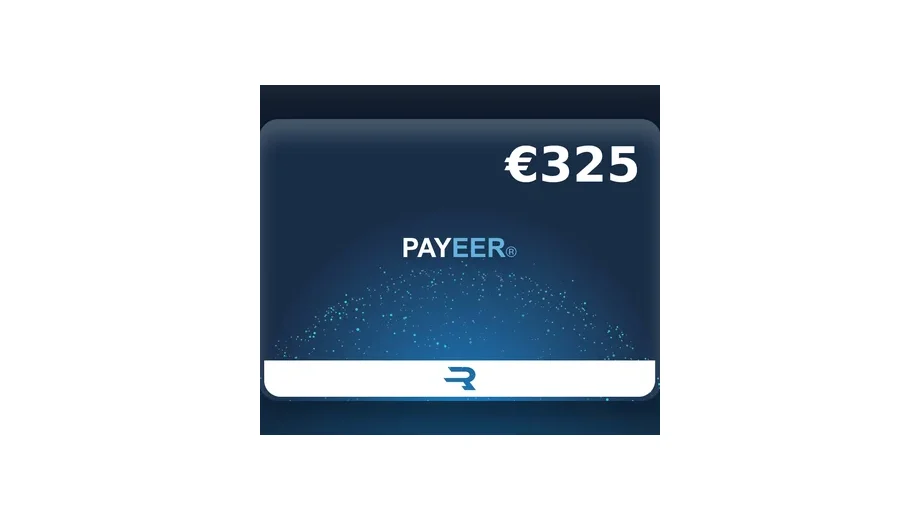 Payeer 325 EUR Payment Card (Global) gallery image 1