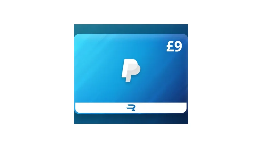 PayPal 9 GBP Payment Card (United Kingdom) gallery image 1