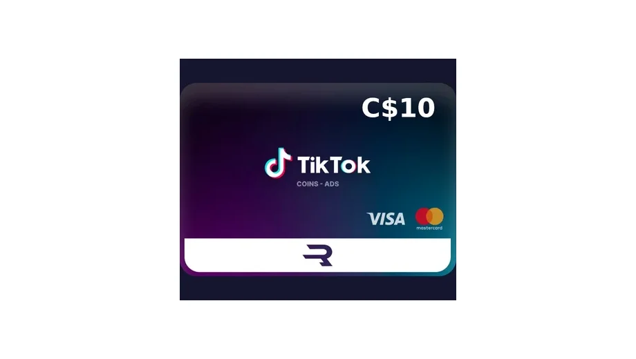 TikTok 10 CAD Gift Card (Global) gallery image 2