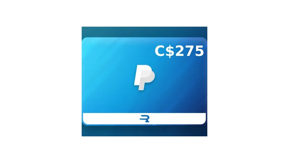PayPal 275 CAD Payment Card (Global) gallery image 1