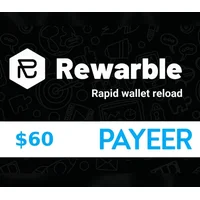 Payeer 60 USD Payment Card (Global)