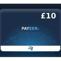Payeer 10 GBP Payment Card (Global)