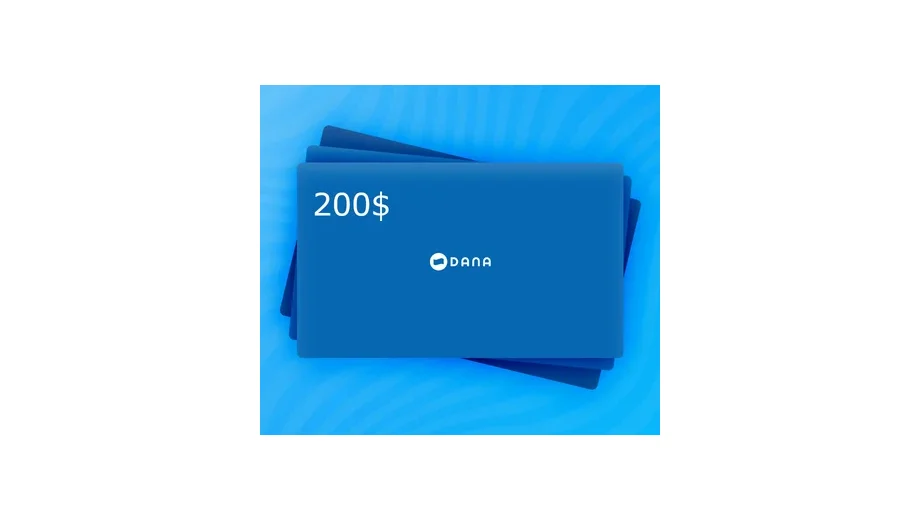 DANA 200 USD Gift Card (Global) gallery image 2