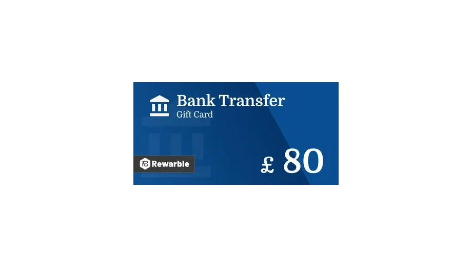 Bank Transfer £80 GBP gallery image 1