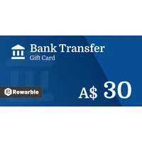 Bank Transfer A$30 AUD