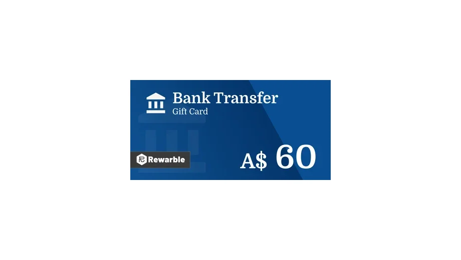 Bank Transfer A$60 AUD gallery image 1