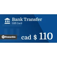 Bank Transfer C$110 CAD