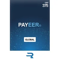Payeer 375 GBP Payment Card (Global)