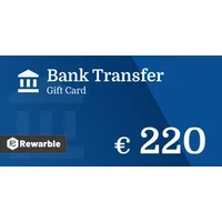 Bank Transfer €220 EUR