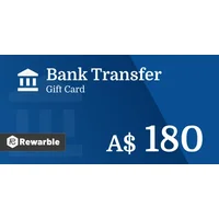Bank Transfer A$180 AUD