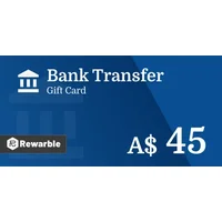 Bank Transfer A$45 AUD