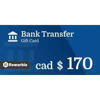 Bank Transfer C$170 CAD