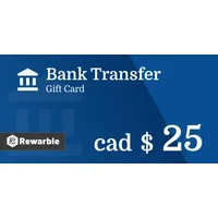 Bank Transfer C$25 CAD