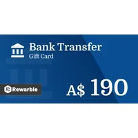 Bank Transfer A$190 AUD