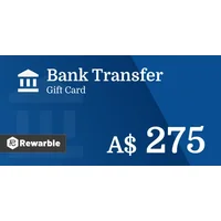 Bank Transfer A$275 AUD