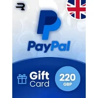 PayPal 220 GBP Payment Card (United Kingdom)