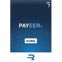 Payeer 7 GBP Payment Card (Global)