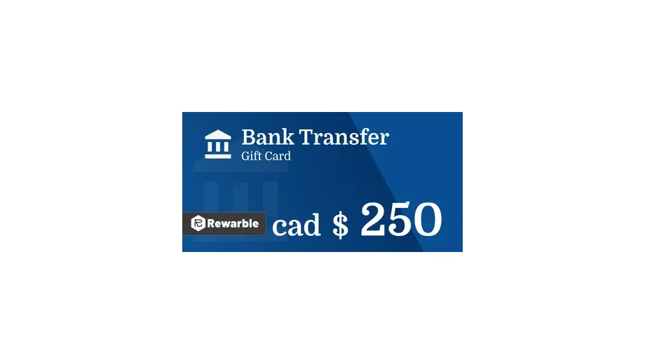 Bank Transfer C$250 CAD gallery image 1