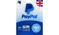 PayPal 190 GBP Payment Card (United Kingdom) thumb 1