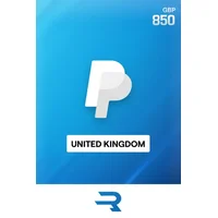PayPal 850 GBP Payment Card (United Kingdom)