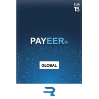 Payeer 15 EUR Payment Card (Global)