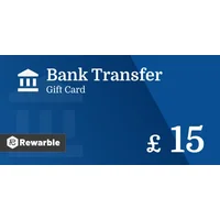 Bank Transfer £15 GBP