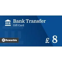 Bank Transfer £8 GBP