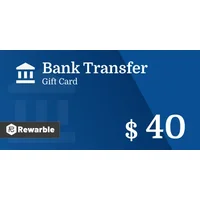 Bank Transfer $40 USD