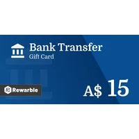 Bank Transfer A$15 AUD