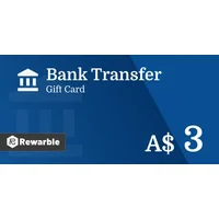 Bank Transfer A$3 AUD