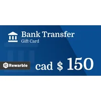 Bank Transfer C$150 CAD
