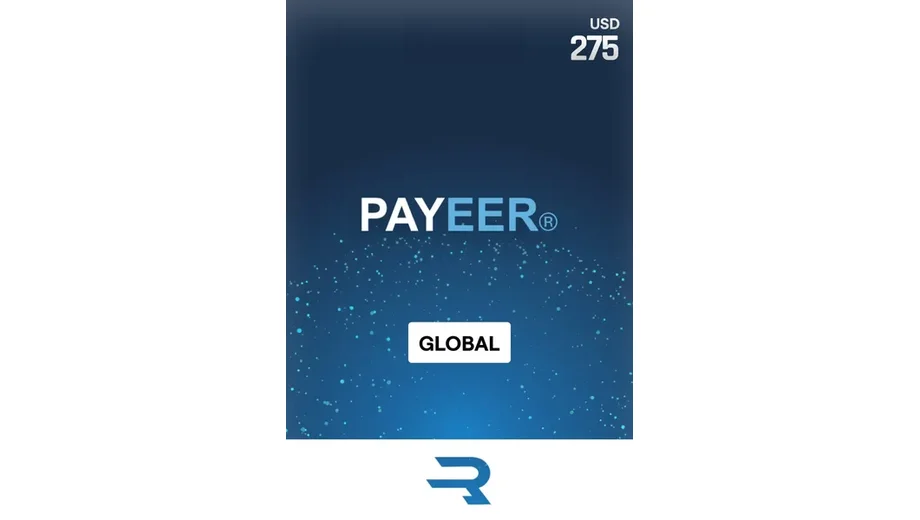 Payeer 275 USD Payment Card (Global) gallery image 1