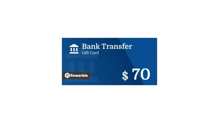 Bank Transfer $70 USD gallery image 1